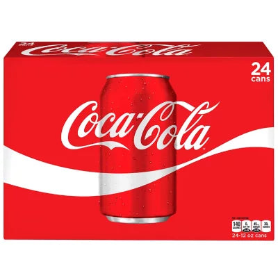 Cans Coca - Cola 1 x 24