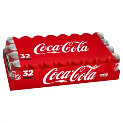 Cans Coca-Cola 1 x 32