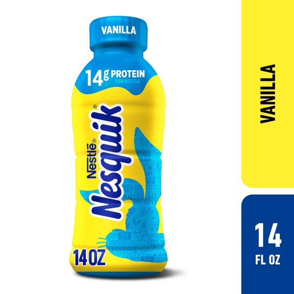Nesquik Vanilla 14 oz 1 x 12
