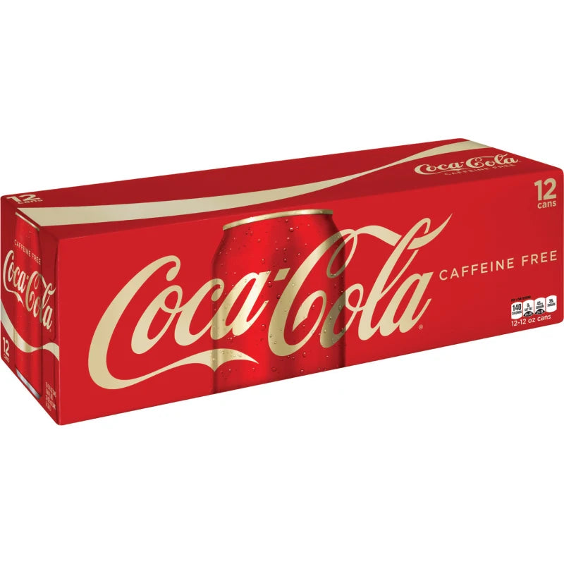 Cans Coca - Cola Caffeine - Free 12 oz