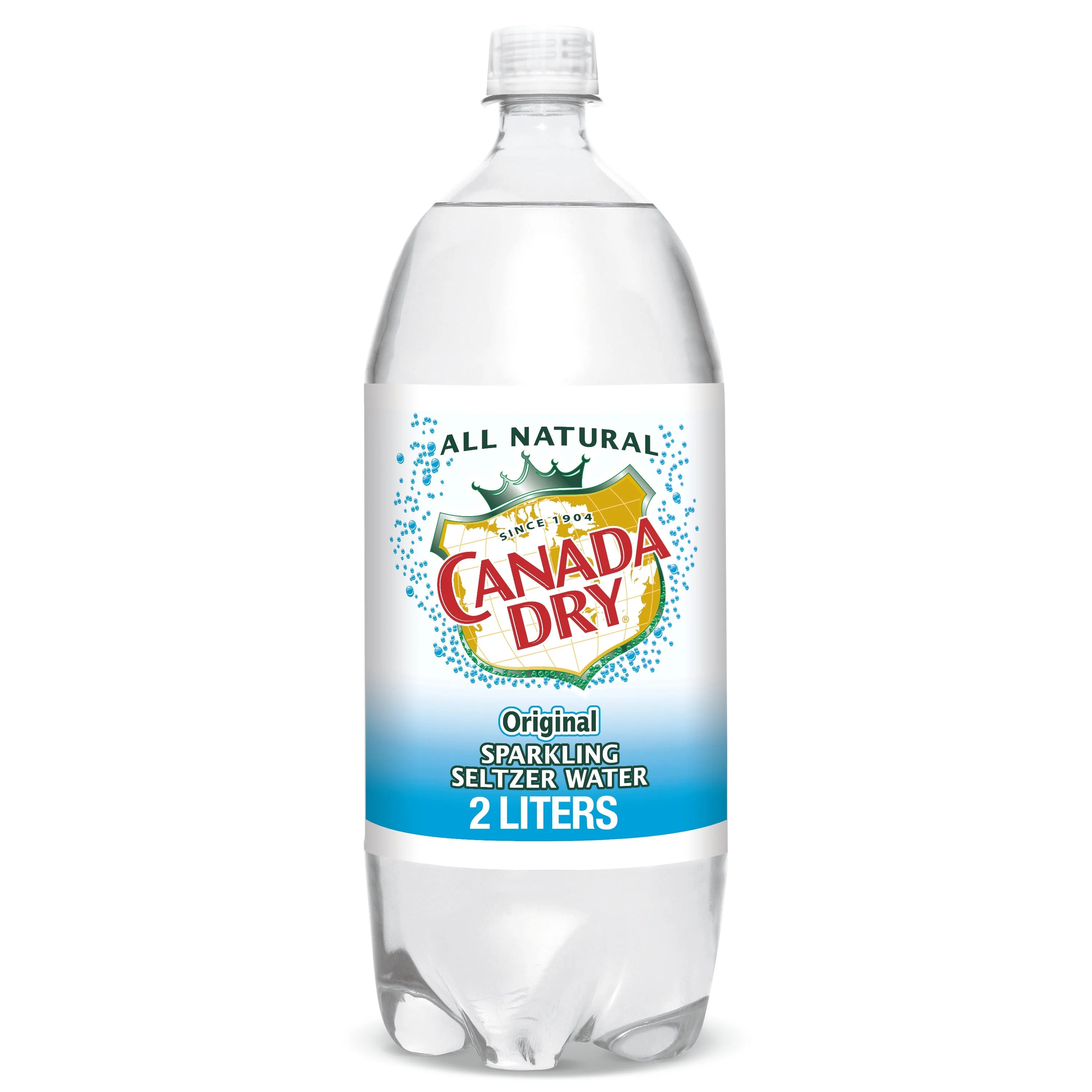 2 L Canada Dry seltzer water 1 x 6