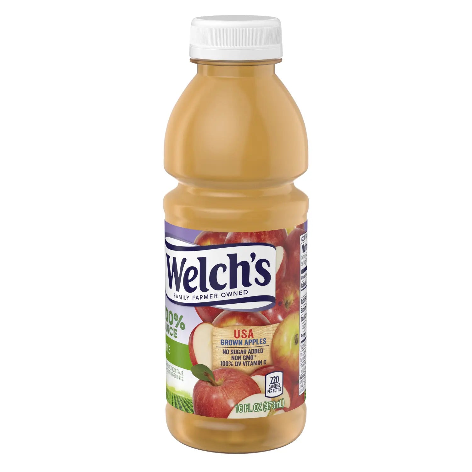 Welch's Apple Juice, 16 Fluid Ounce 12 per case