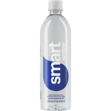 Glaceau Smartwater, 20 oz Bottles, 24 Pack