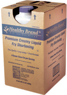 Premium Creamy Liquid Fry Shortening Oil - 35 LBs