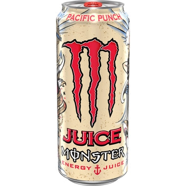 Monster Energy Juice Pacific Punch, 16 oz Cans, 24 Pack