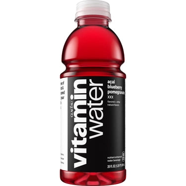 Glaceau VitaminWater XXX, 20 oz Bottles, 12 Pack