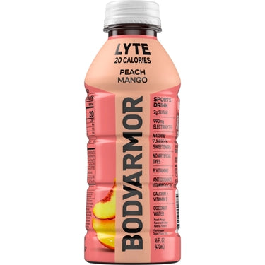 Bodyarmor Lyte Peach Mango 16 oz 1 x 12