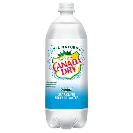 1 L Canada Dry Seltzer Water 1 x 12