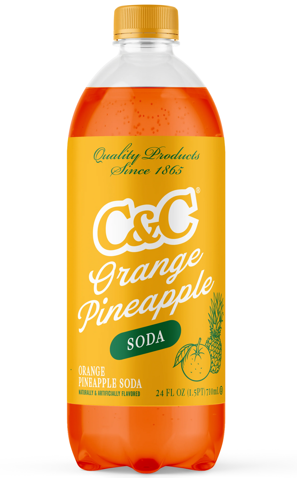 C&C ( c and c ) ( C and C ) orange pinapple