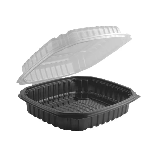 Hinged Duo-Colored PP container 9 x 9