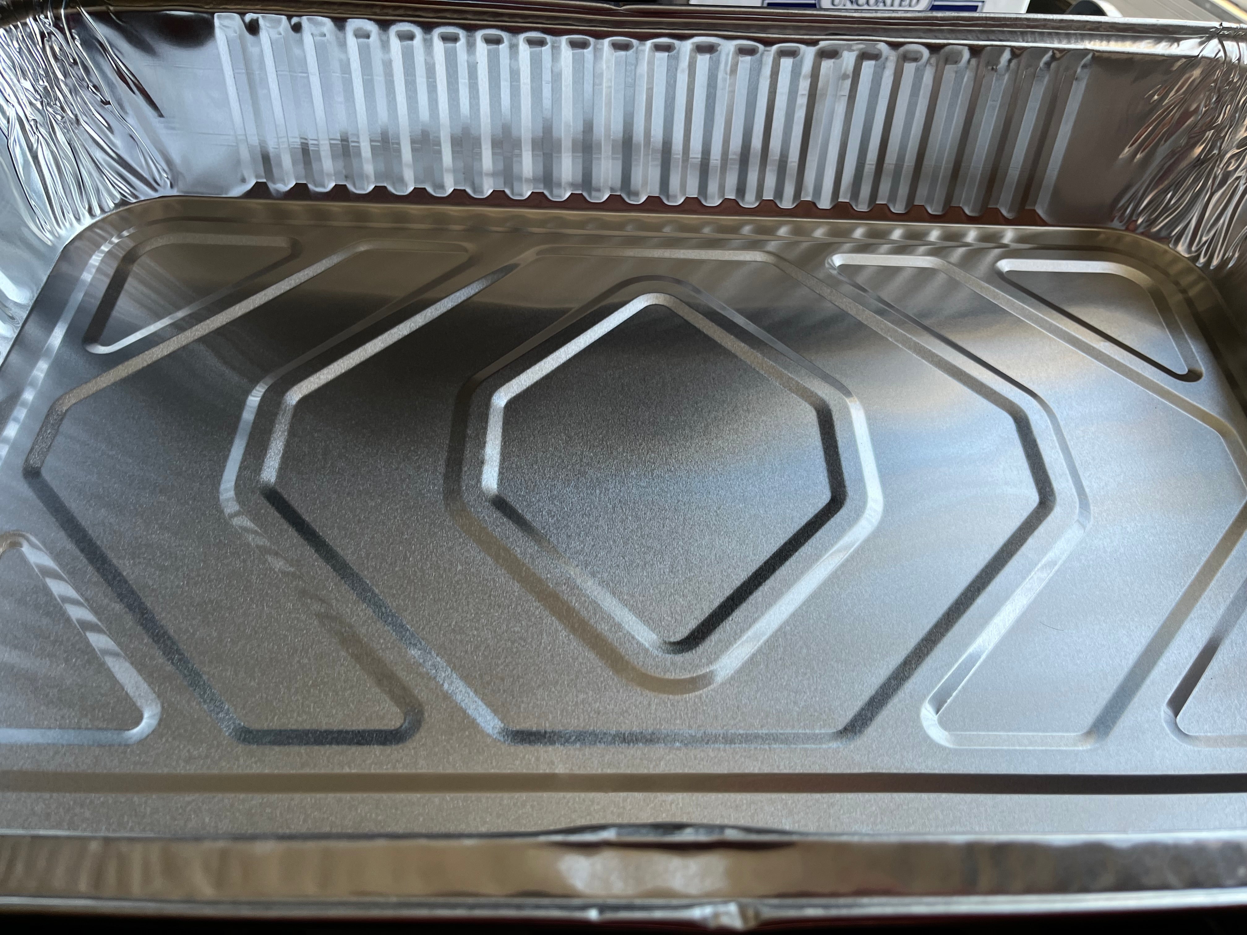 Aluminum Full-Size Medium Pans (50 ct) 21x13x3: Durable, Versatile, and Ideal for Catering and Storage