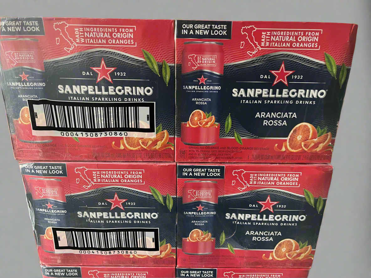 SanPellegrino Aranciata Rossa (24 x 11.15 oz) Orange Sparkling Beverage