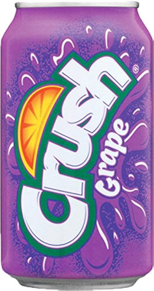 Cans Grape Crush 1 x 12