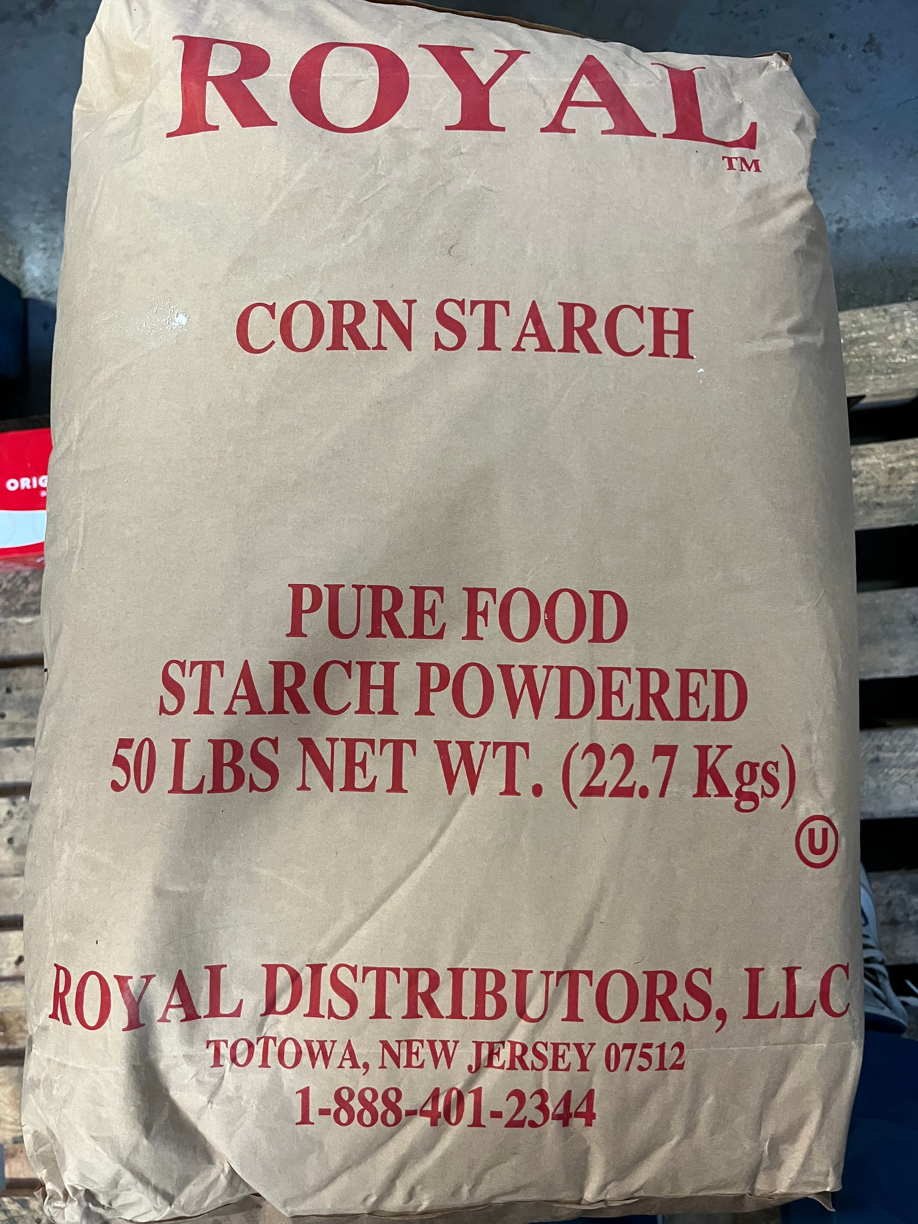 Corn Starch 50 LBS: Premium Quality for Baking, Cooking, and Thickening