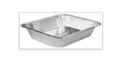 Handi-Foil #321-40 Half Size Deep Steam Table Pan - 100 ct Pack