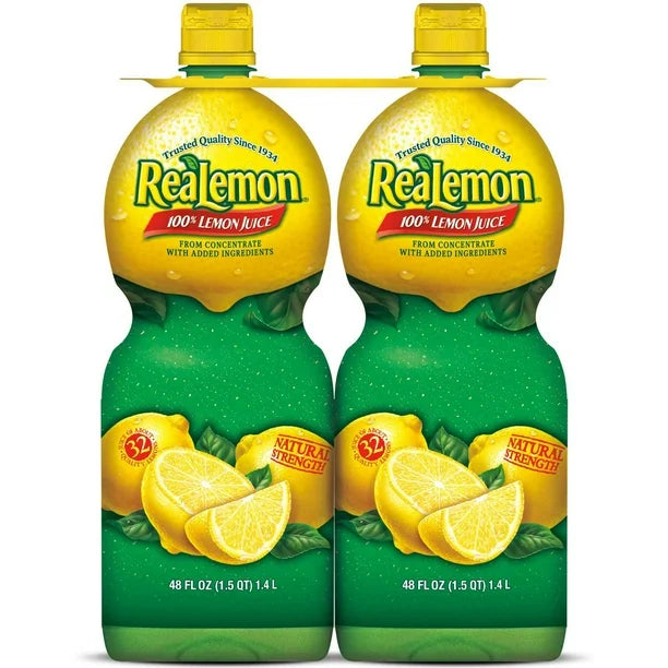Realemon Lemon Juice 48 oz 1 x 8