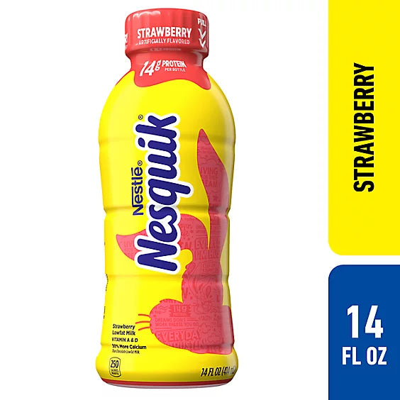 Nesquik Strawberry 14 oz 1 x 12