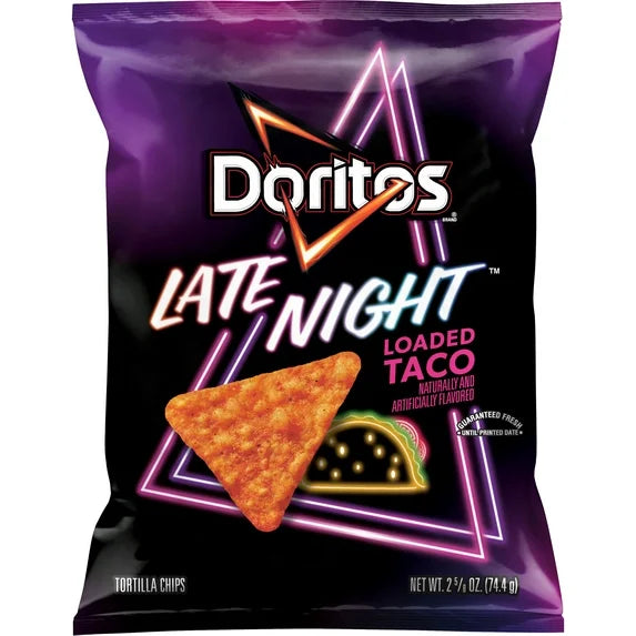 Doritos Late Night Loaded Taco 2.5 oz 1 x 24