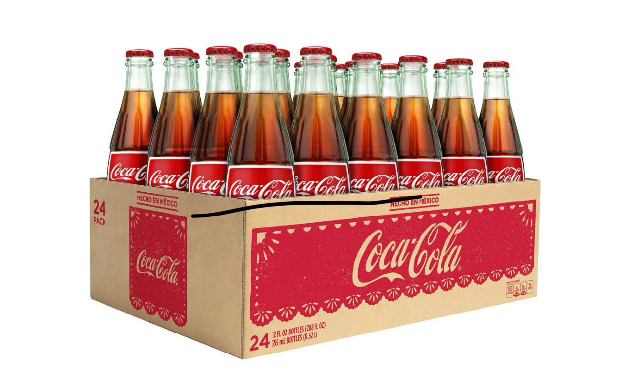 Coca-Cola Mexico Glass Bottles ( 1 x 24 )