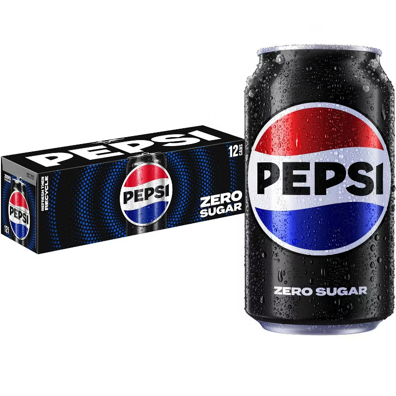 Cans Pepsi Zero 1 x 12