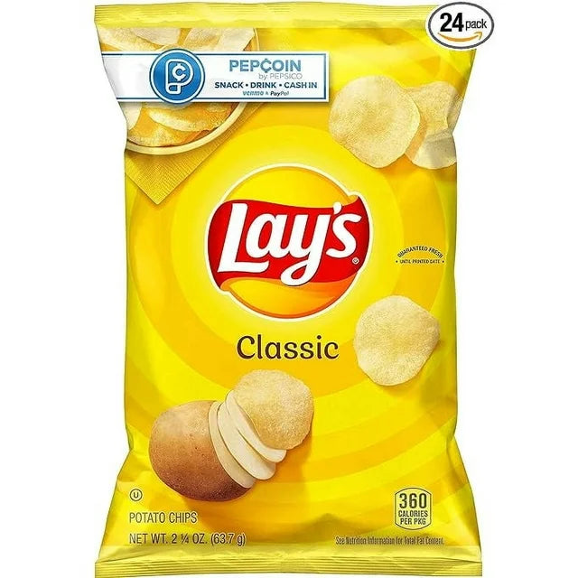 Lays Classic 2.25 oz 1 x 24