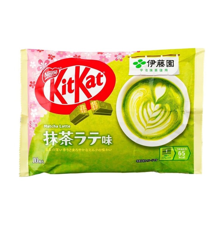 Nestle Itoen Kitkat Chocolate Wafer Bars Matcha Latte 4.09 oz 12/4oz
