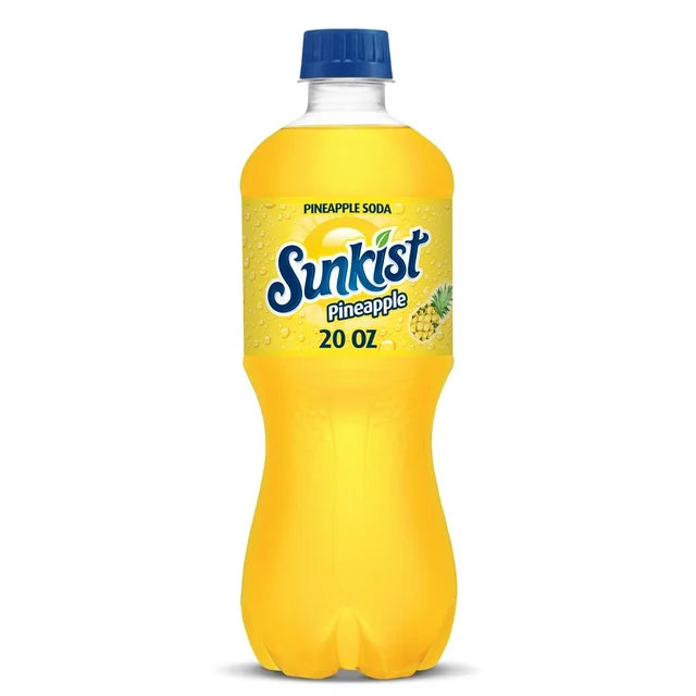 Sunkist Pineapple 20 oz x 24