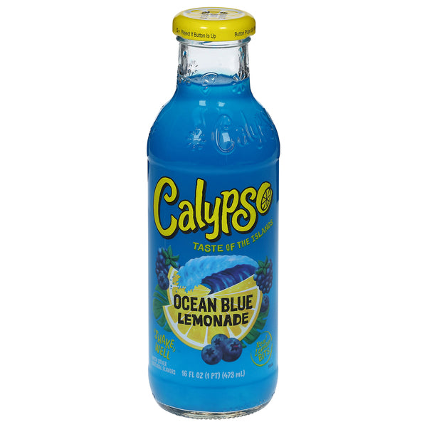Calypso Ocean Blue Lemonades 16 oz (12-Pack)