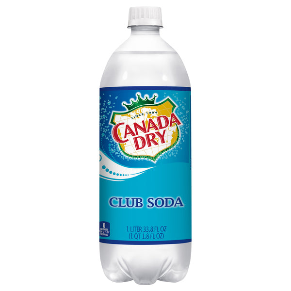 1 L Canada Dry Club Soda 1 x 12