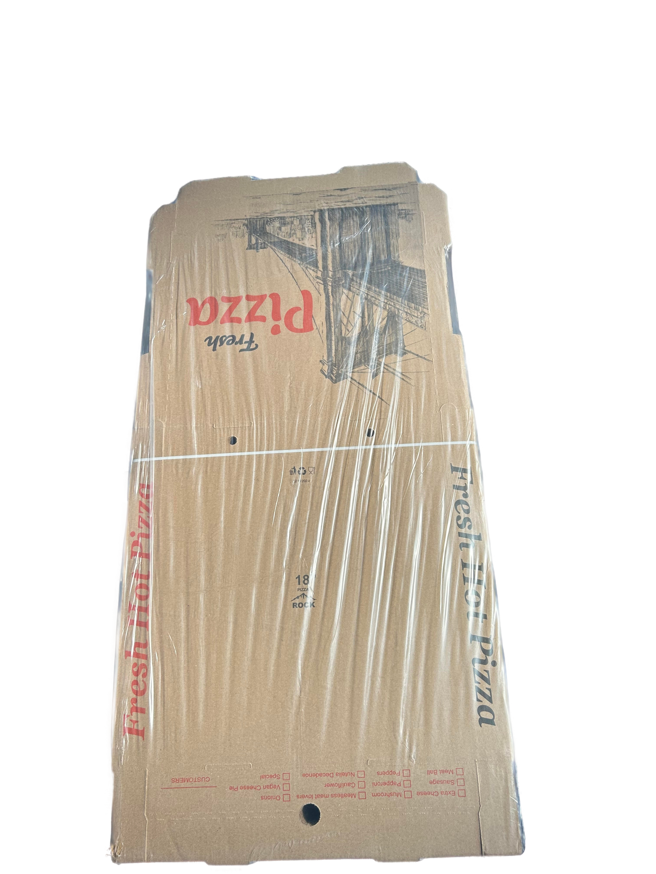 18-Inch Pizza Box – Pack of 50