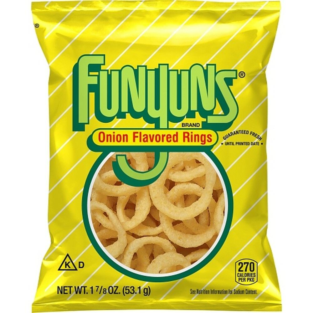 Funyuns Onion Flavored Rings 1.875Oz 1 x 24