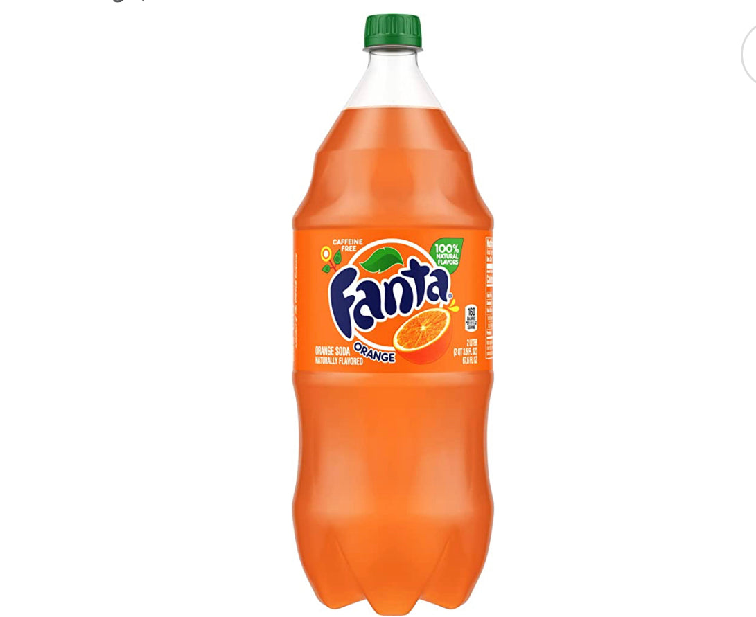 2 L Fanta Orange 1 x 8