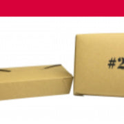 Containers kraft # 2 paper