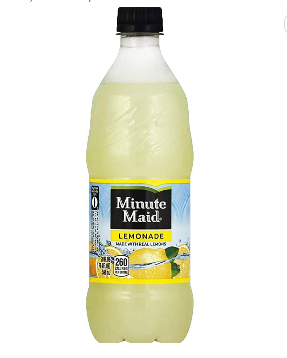 20 oz Minute Maid Lemonade 1 x 24