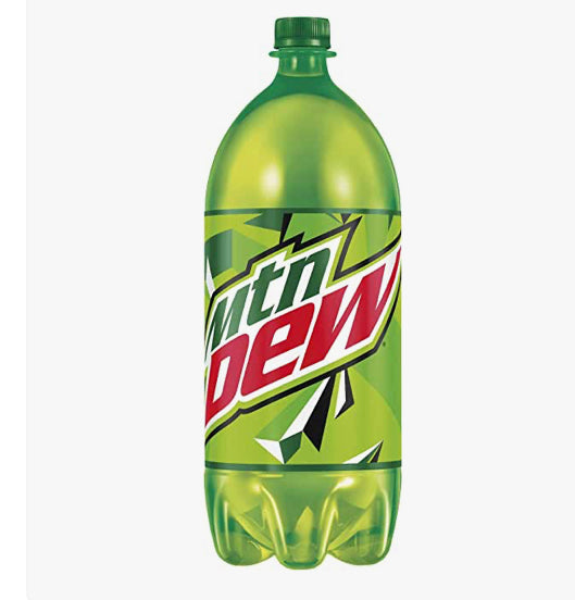 2 L mtn Mountain Dew 1 x 8