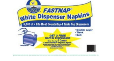 Napkins 6000 ct white