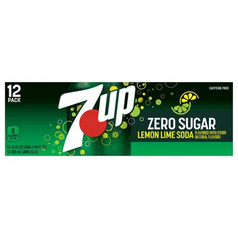 7up zero 12pack can