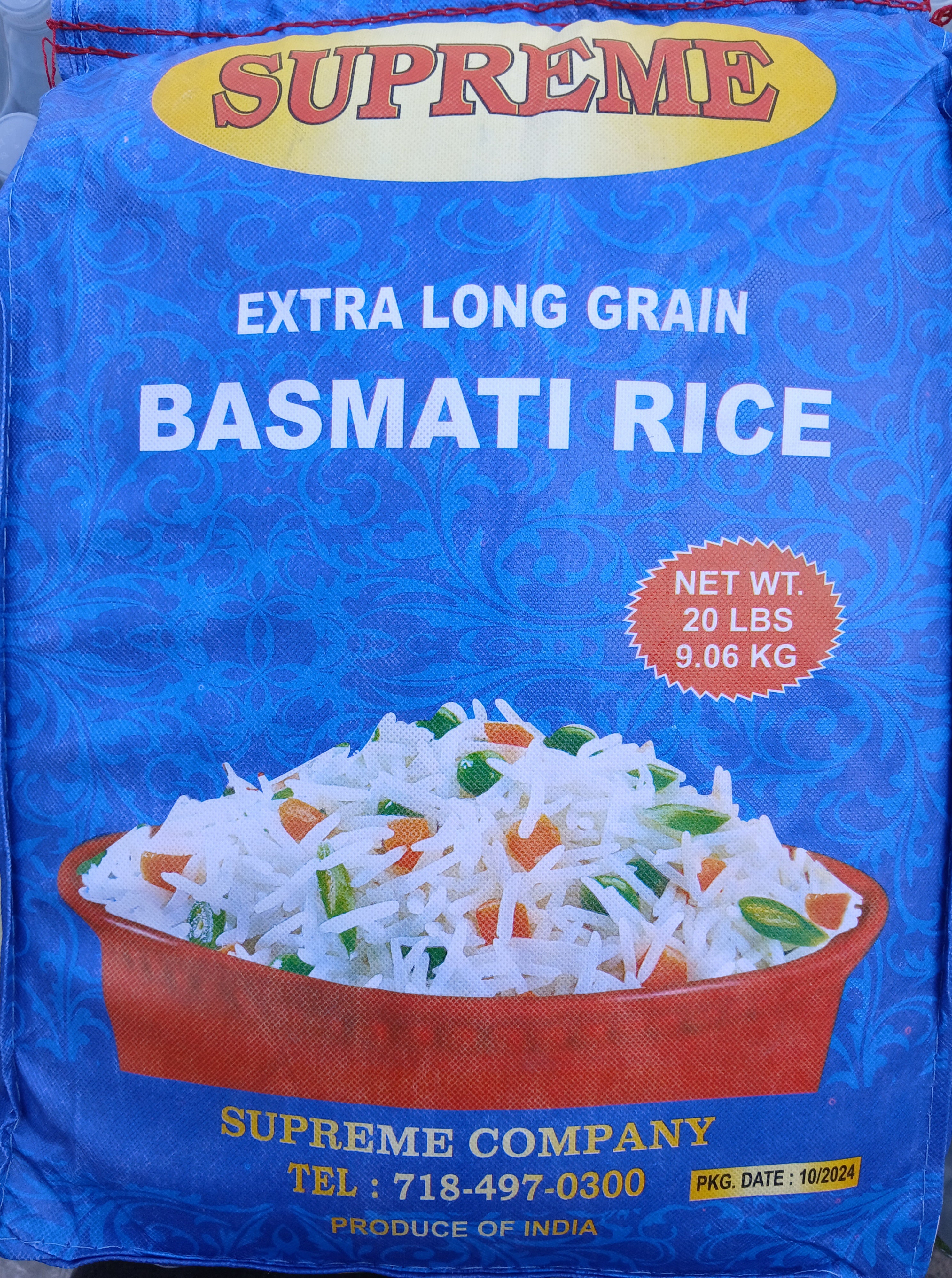 Basmati Rice 40 LB