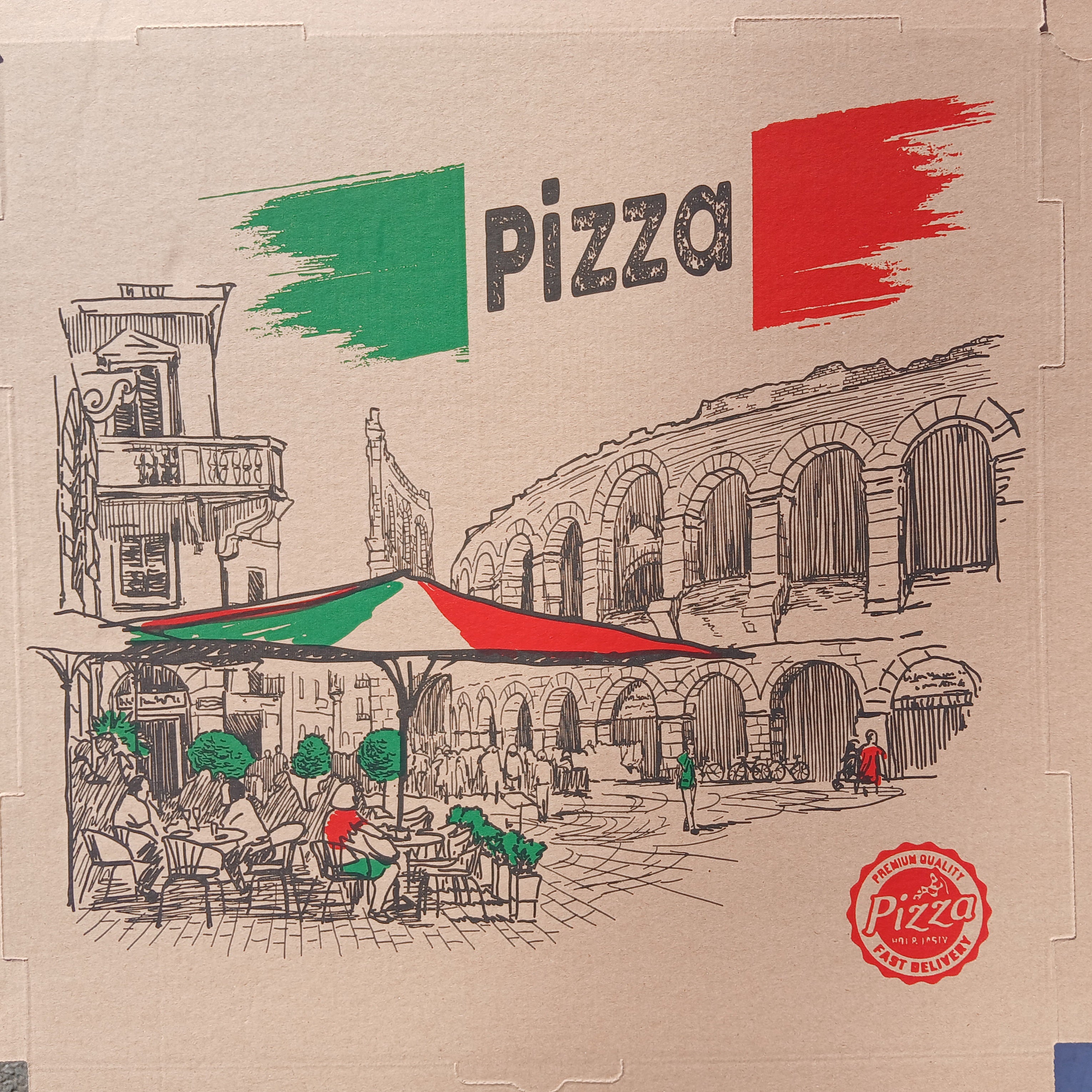 16-Inch Pizza Box – Pack of 50