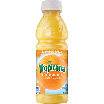 10 oz Tropicana Orange Juice 1 x 24