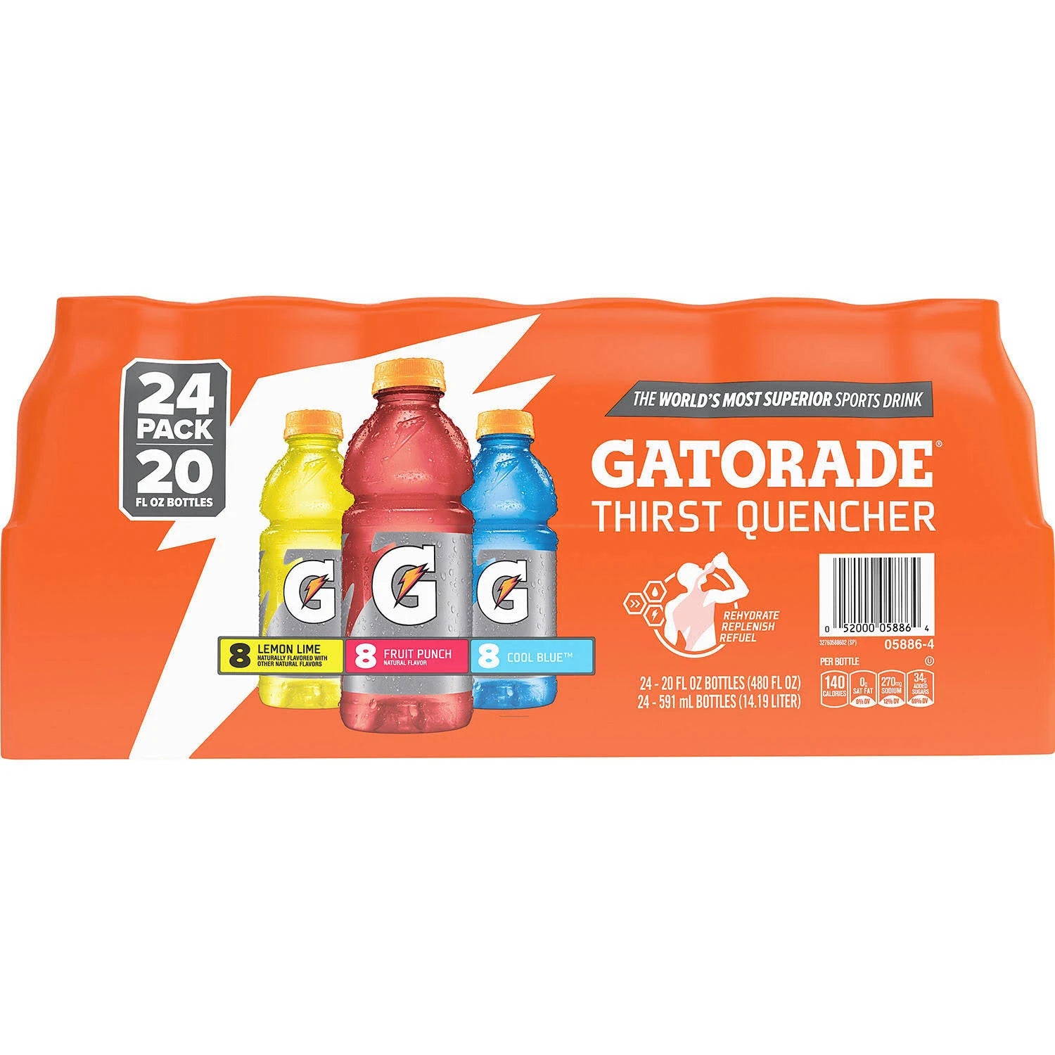 Gatorade Variety 20 oz 1 x 24