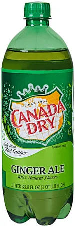 1 L Canada Dry Ginger Ale 1 x 12