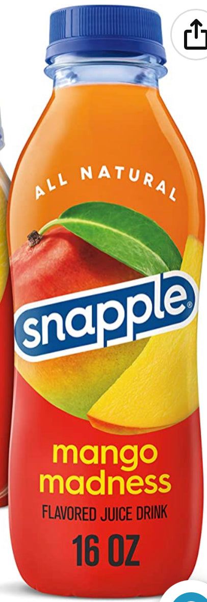 Snapple Mango x 24