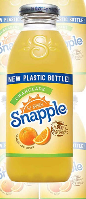 Snapple orangeade