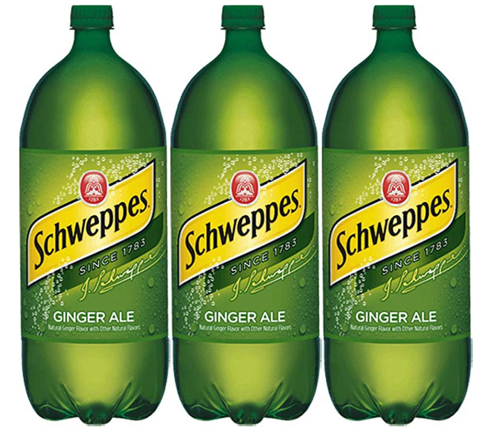 2 L Ginger Ale Schweppes 1 x 8