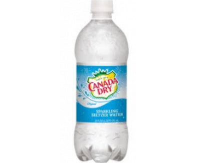20 oz Canada Dry Seltzer Water 1 x 24