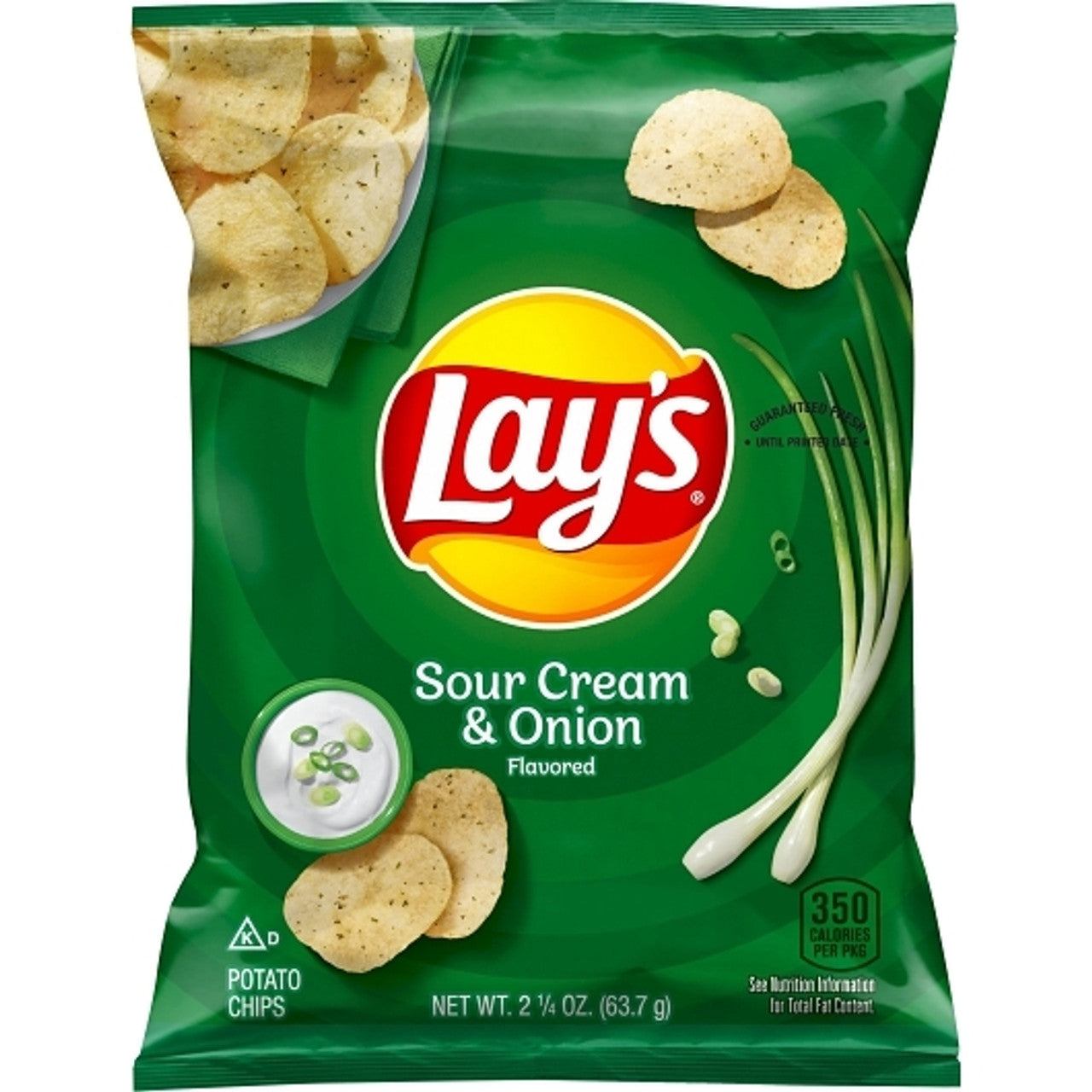 Lay's Sour Cream & Onion 2.2 oz 1 x 24