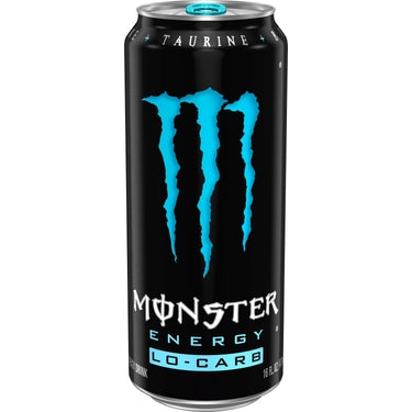 Monster Locarb Energy, 16 oz cans, 24 loose