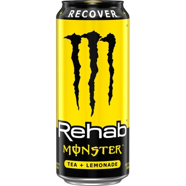 Monster Rehab Tea+Lemonade, 15.5 oz cans, 24 loose