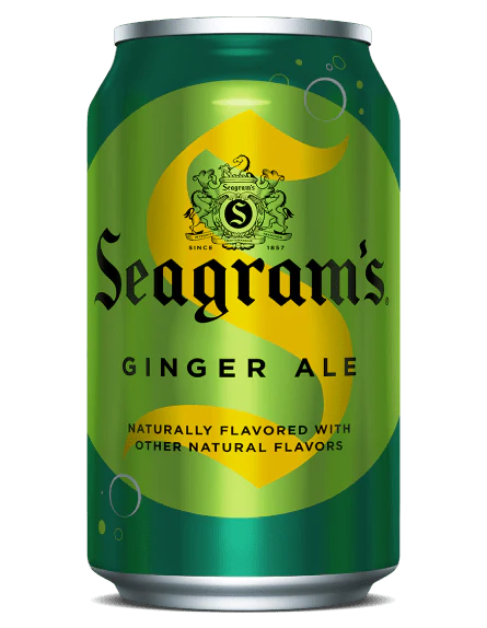 Seagram’s ginger ale can 12 oz x 12 cans